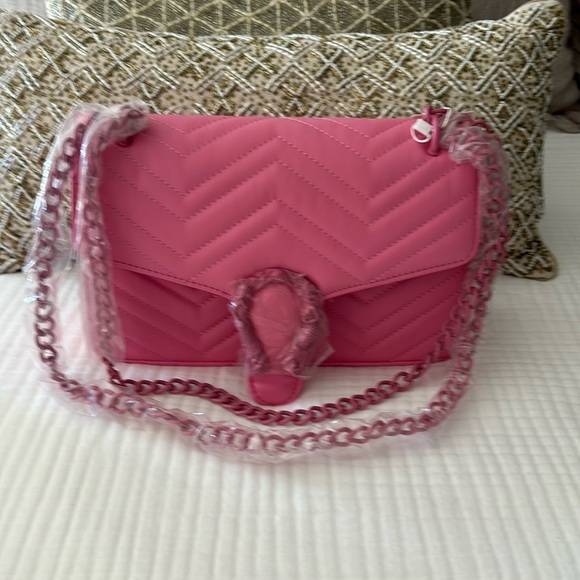 NWT Quilted Pink Bag - Picture 1 of 2